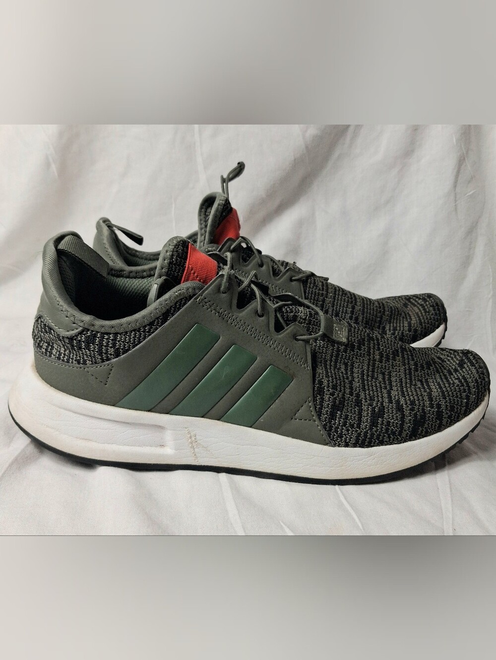 Adidas X PLR CP9796 Sneakers Mens Size 7 Green Low Top Lace Up Running training